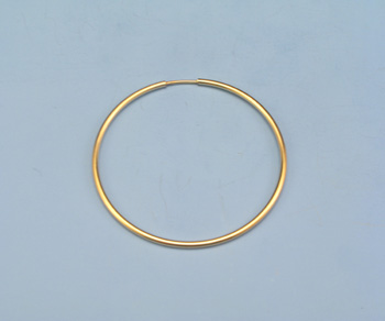 Gold Filled Endless Hoop 40mm - Pack of 2