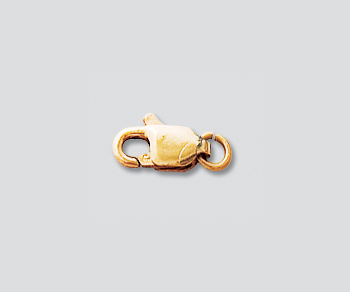 Gold Filled Lobster w/Ring 8x3mm - Pack of 1