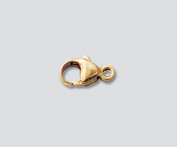Gold Filled Oval Lobster 9mm - Pack of 1