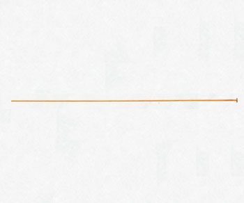 Gold Filled Head Pin (020) 24GA 3 inch - Pack of 10