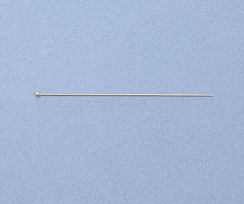Gold Filled Head Pins with 1.2mm Ball 26ga 1.5 inch - Pack of 10