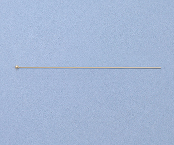 Gold Filled Head Pins with 1.2mm Ball 26ga 2 inch - Pack of 10