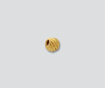 Gold Filled Twist Bead 4mm - Pack of 5