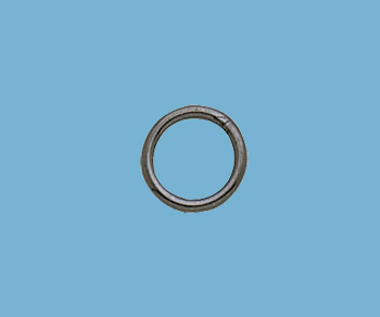 Sterling Silver Jump Ring Closed (Oxidized 20GA .032") 6mm - Pack of 10