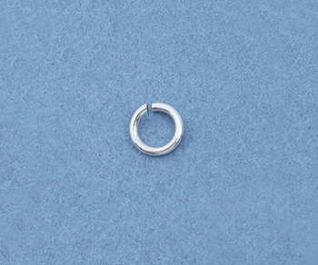 Sterling Silver Jump Ring Open (.025) 22ga. (OD)3mm (ID)1.56mm - Pack of 10