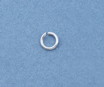 Sterling Silver Jump Ring Open (.030) 20ga. (OD) 4mm (ID) 2.53mm - Pack of 10