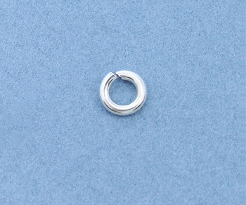 Sterling Silver Jump Ring Open (.040) 18ga. (OD) 4mm Heavy (ID) 2.33mm - Pack of 10