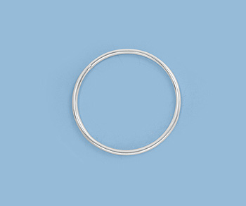 Sterling Silver Large Jump Ring Closed 20.5mm - Pack of 2