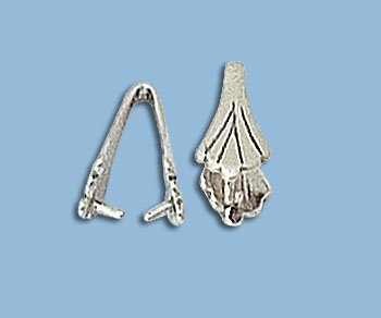 Sterling Silver Bail w/ Peg 6x11.5mm - Pack of 1