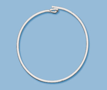 Sterling Silver Beading Hoop 20mm - Pack of 2