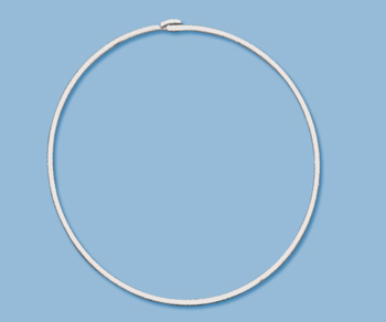 Sterling Silver Beading Hoop 30mm - Pack of 2