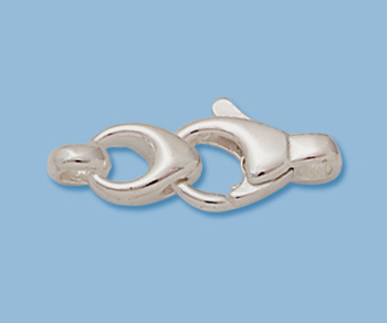 Sterling Silver InterLocking Lobster 23x7mm - Pack of 1