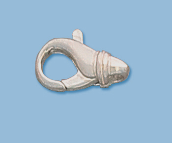 Sterling Silver Lobster Swivel Look 17x8mm - Pack of 1