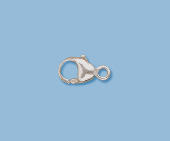 Sterling Silver Oval Lobster 9mm - Pack of 2