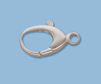 Sterling Silver Oval Lobster 9x18mm - Pack of 1