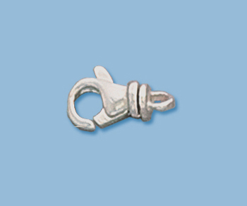 Sterling Silver Swivel Lobster 12mm - Pack of 1