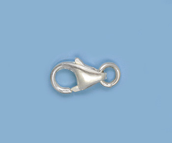 Sterling Silver Trigger Lobster  w/ Ring 7 mm - Pack of 2