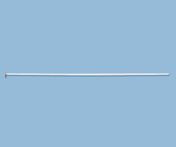 Sterling Silver Head Pin (.020) 24GA 2 inch - Pack of 10