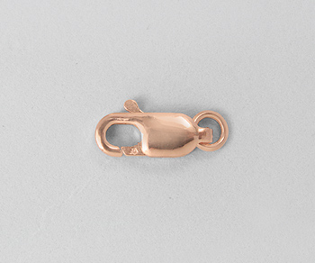 Rose Gold Filled Lobster w/Ring 10x4mm - Pack of 1