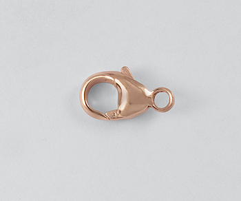 Rose Gold Filled Oval Lobster 11mm - Pack of 1