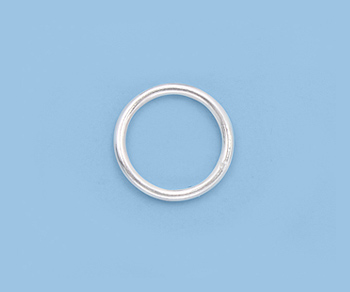 Silver Filled Jump Rings Closed (18ga) 6mm - Pack of 10