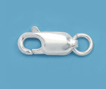 Silver Filled Lobster Clasp w/ Ring 12X4mm - Pack of 1