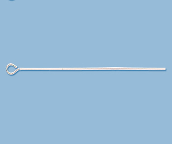 Silver Filled Eyepins 24GA 1.5 inch - Pack of 10