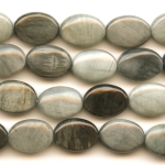 Cat's Eye 10x14mm Oval Beads - 8 Inch Strand