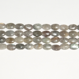 Labradorite 10x14mm Oval Beads - 8 Inch Strand