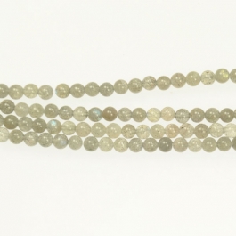 Labradorite 4mm Round Beads - 8 Inch Strand