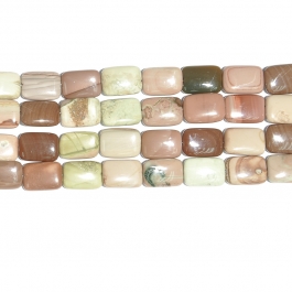 Imperial Jasper 13x18 Rectangle Beads - 8 Inch Strand