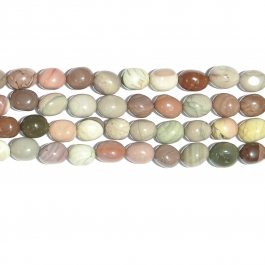 Imperial Jasper 12x16 Nugget Beads - 8 Inch Strand