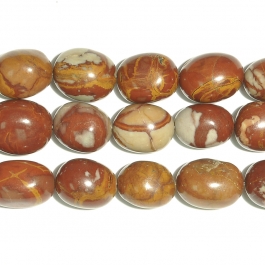 Noreena Jasper 12x16 Nugget Beads - 8 Inch Strand
