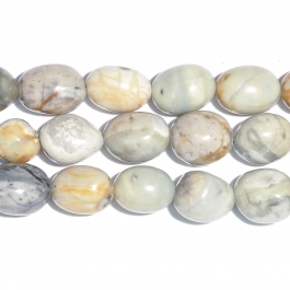 Picasso Jasper 12x16 Tumble Nugget Beads - 8 Inch Strand