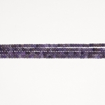 Amethyst 4mm Faceted Rondelle Beads - 8 Inch Strand