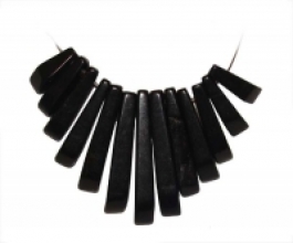 13 Piece Black Jasper Collar Set - Pack of 1