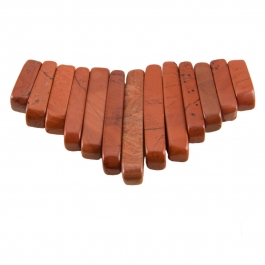 13 Piece Red Jasper Collar Set - Pack of 1