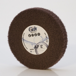 Satin Finish Buffs--Red Fine - 4 x 3/4 (100mm x 20mm)