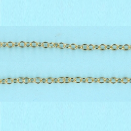 1.85mm x 2.5mm 14/20 Gold Filled Chain Cable chain - 10FT