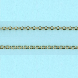 1.68mm x 2.2mm x 0.23mm 14/20 Gold Filled Chain Flat Cable chain - 10FT