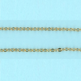 1.8mm x 2.45mm x 0.32mm 14/20 Gold Filled Chain Flat cable chain - 10FT