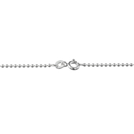 Sterling Silver Ball Chain 1.5mm 18 inch - Pack of 1
