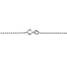 Sterling Silver Ball Chain 1.5mm 24 inch - Pack of 1