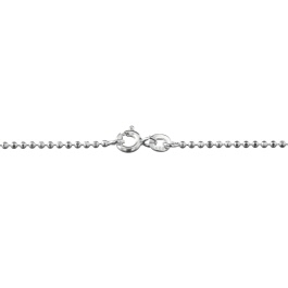 Sterling Silver Ball Chain 1.5mm Diamond Cut 20 inch - Pack of 1