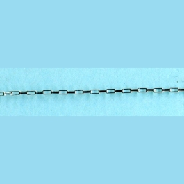 1.15mm Long Box Sterling Silver Chain 10FT