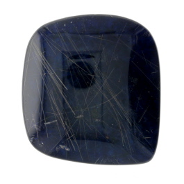 30X33mm Rutilated Quarts On Lapis