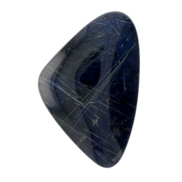 34X21mm Rutilated Quarts On Lapis