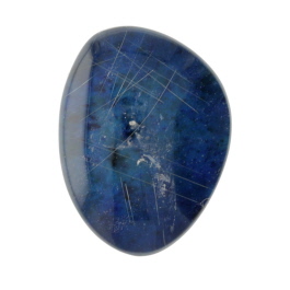 23X17mm Rutilated Quarts On Lapis