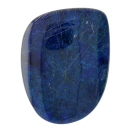 36X28mm Rutilated Quarts On Lapis