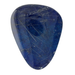 31X25mm Rutilated Quarts On Lapis